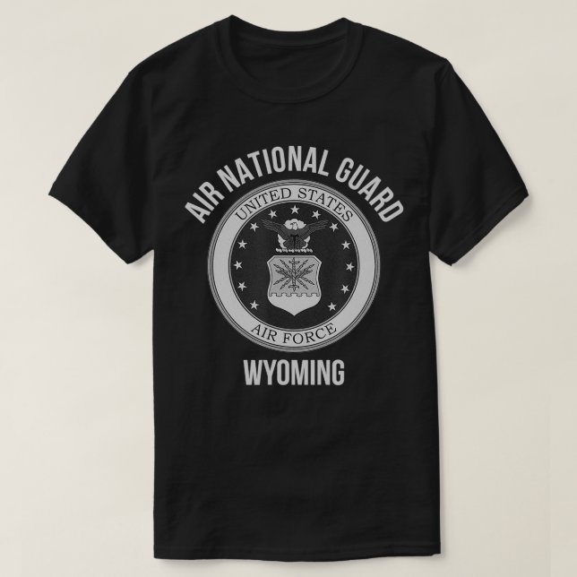 Wyoming Air National Guard  T-Shirt (Design Front)