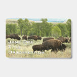 Wyoming Bison Badge