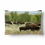 Wyoming Bison Nature Animal Photography Accessory Pouch