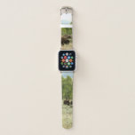 Wyoming Bison Nature Animal Photography Apple Watch Band