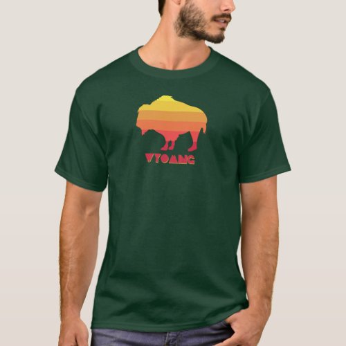 Wyoming Bison T_Shirt