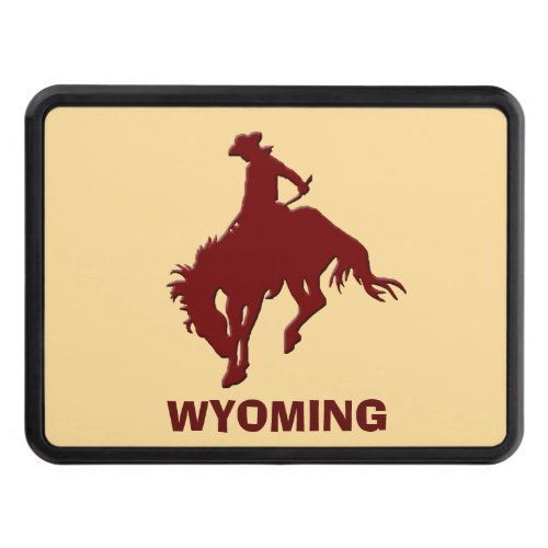 Wyoming Bucking Horse Hitch Cover