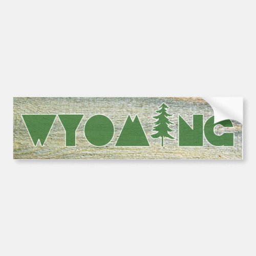 Wyoming Bumper Sticker