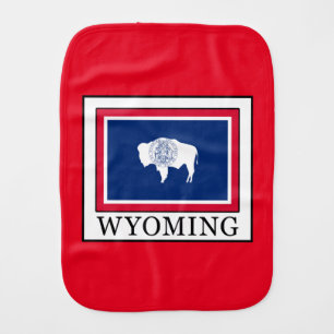 Wyoming Burp Cloth