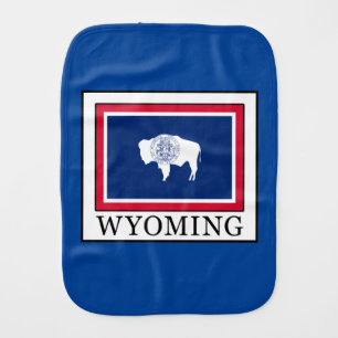 Wyoming Burp Cloth