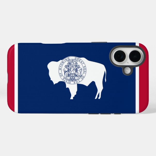 Wyoming Case-Mate iPhone Case (Back (Horizontal))