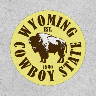 Wyoming,Cowboy State Patch