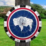 Wyoming Dartboard USA & Wyoming Flag / game board<br><div class="desc">Dartboard: Wyoming & Wyoming flag darts,  family fun games - love my country,  summer games,  holiday,  fathers day,  birthday party,  college students / sports fans</div>