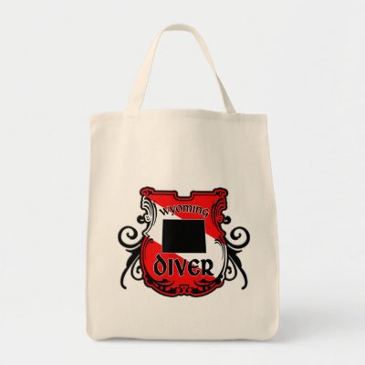Wyoming Diver Tote Bag