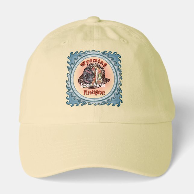 Wyoming Firefighter  Hat (Front)