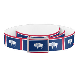 Wyoming Flag Belt