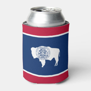 Wyoming Flag Can Cooler