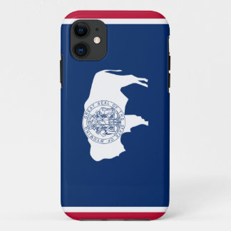 Wyoming Flag iPhone 11 Case