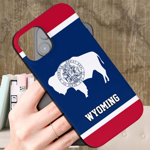 Wyoming Flag Case Wyoming fashion  sports USA iPhone 15 Case