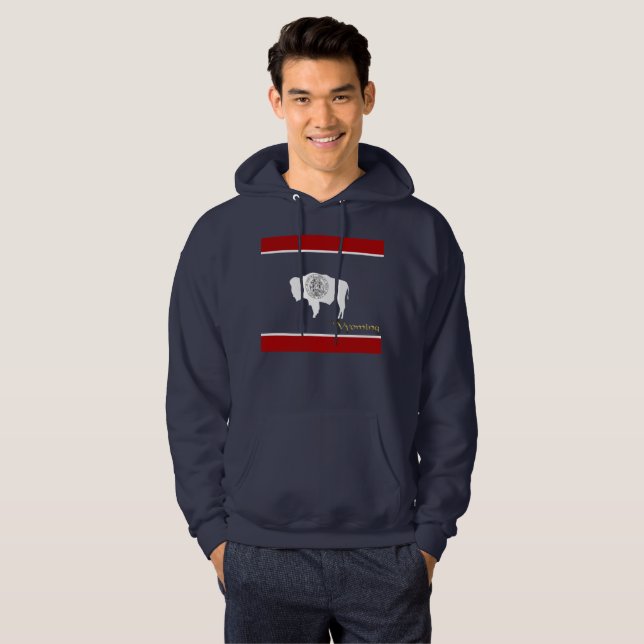 Wyoming flag hoodie (Front Full)