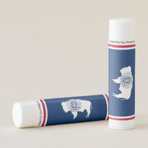 Wyoming Flag Lip Balm