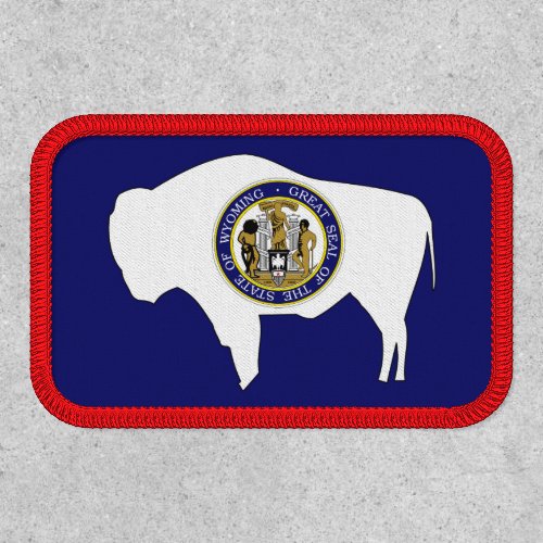 Wyoming Flag Patch