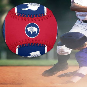 Wyoming Flag, Wyoming sports / Baseball Balls