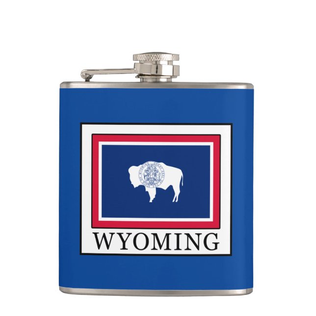 Wyoming Flask (Front)