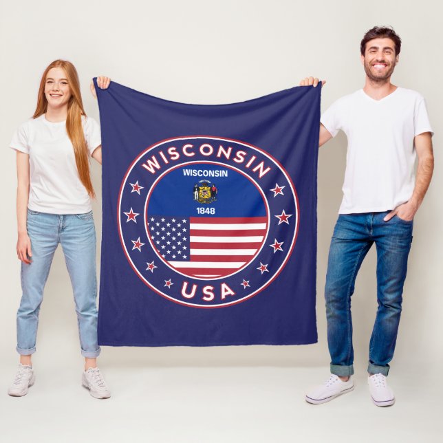 Wyoming Fleece Blanket (In Situ)