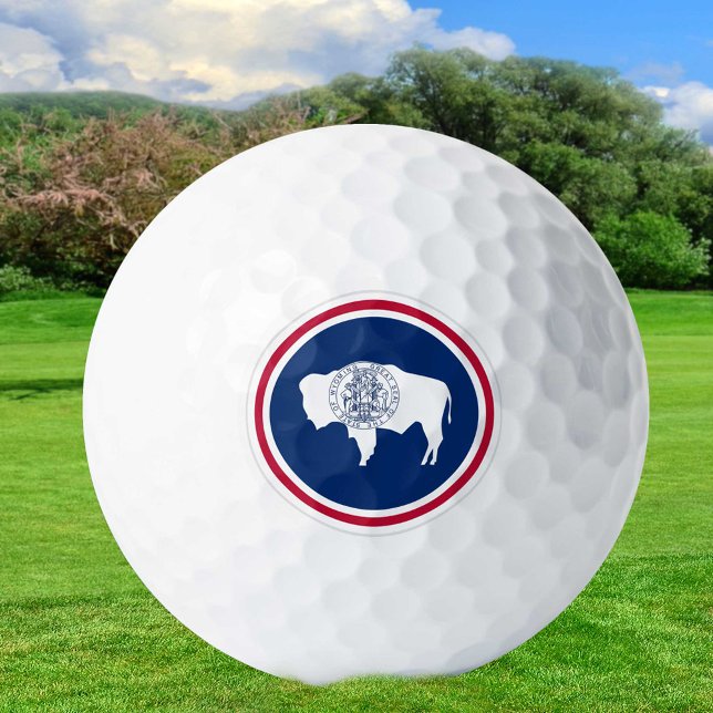 Wyoming Golf Balls, state Flag / Patriots Balls (Creator Uploaded)