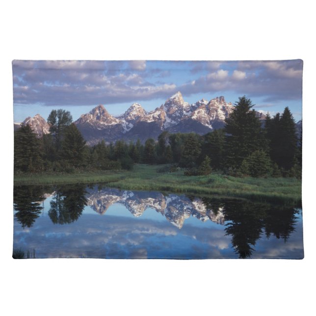 Wyoming, Grand Teton National Park 4 Cloth Placemat (Front)