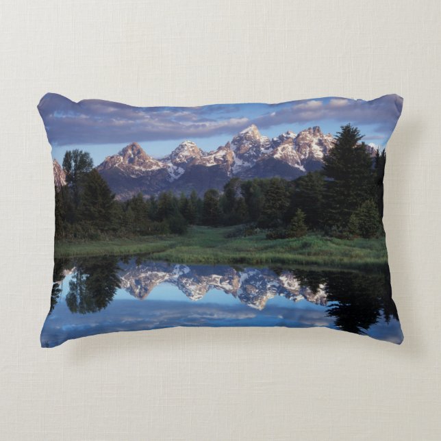 Wyoming, Grand Teton National Park 4 Decorative Pillow (Front)