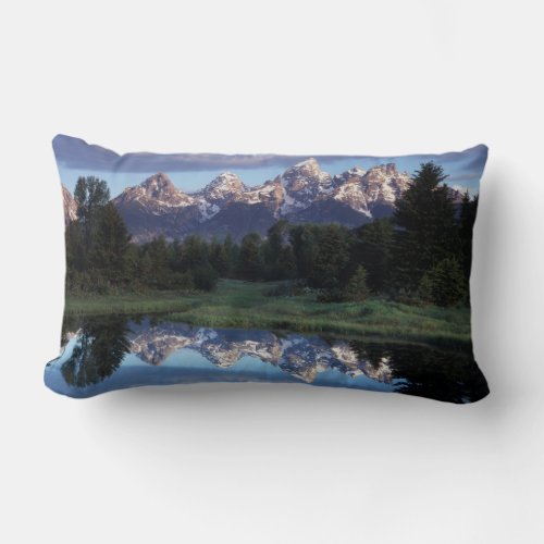 Wyoming Grand Teton National Park 4 Lumbar Pillow