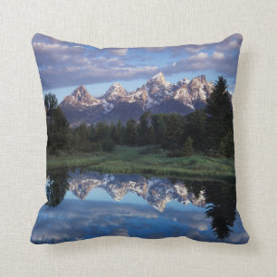 Wyoming, Grand Teton National Park 4 Throw Pillow