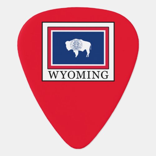 Wyoming Guitar Pick