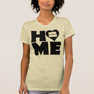 Wyoming Home Heart State Tees T-Shirt