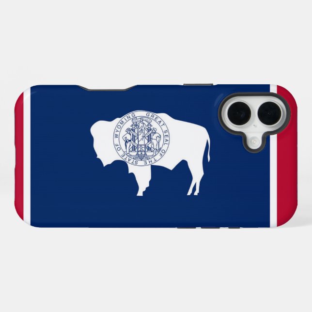 Wyoming iPhone Case (Back Horizontal)