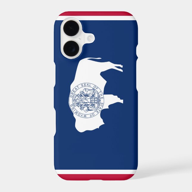 Wyoming Iphone Case (Back)