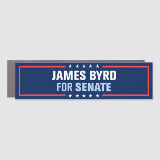 Wyoming James Byrd for Senate Bumper Car Magnet