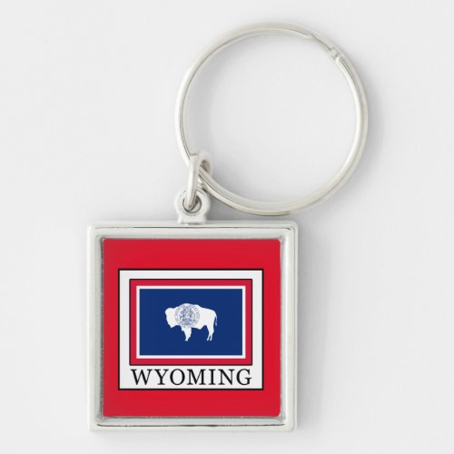 Wyoming Keychain