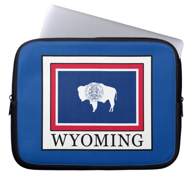 Wyoming Laptop Sleeve (Front)