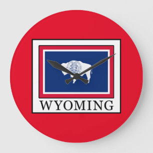 Wyoming Large Clock