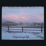 Wyoming life... calendar<br><div class="desc">... a collection of images that reflect the Wyoming scenery and lifestyle... .</div>