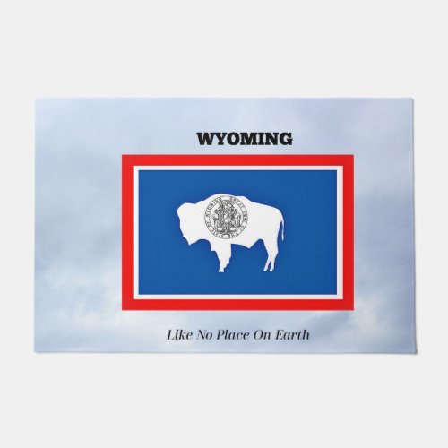 Wyoming Like No Place On Earth Bath Mat