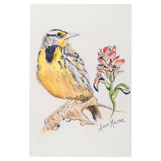 Wyoming Metal Print (Front)