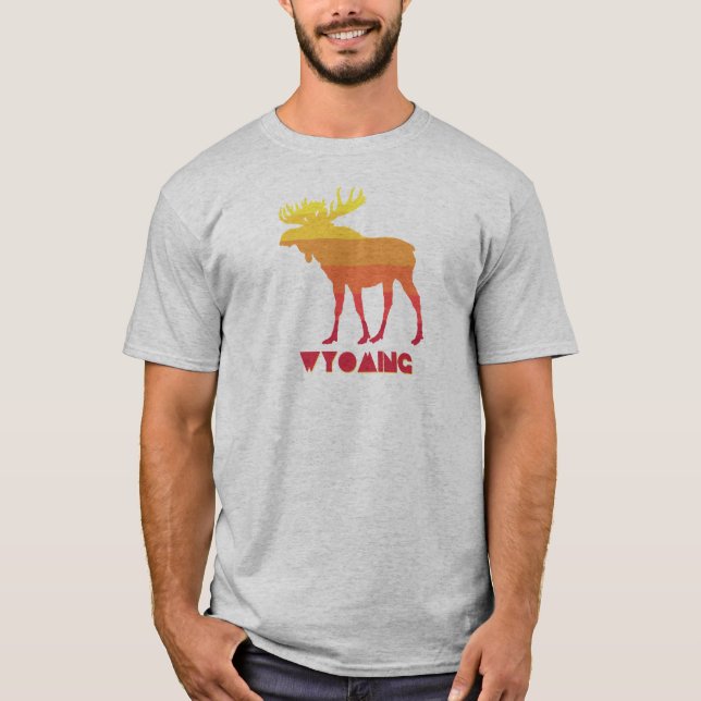 Wyoming Moose T-Shirt (Front)