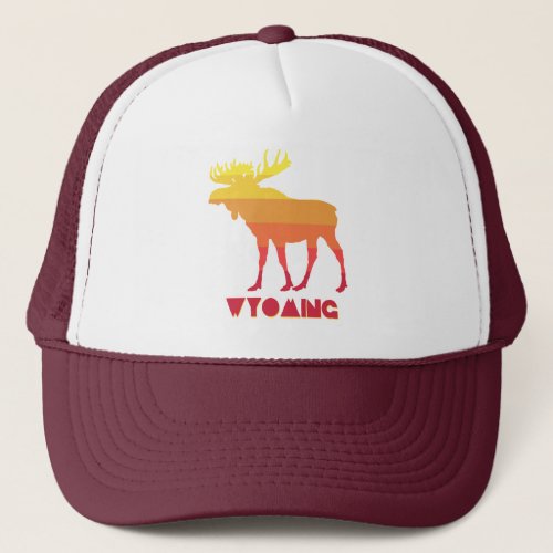 Wyoming Moose Trucker Hat