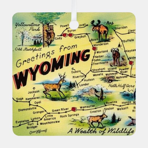 Wyoming Ornament