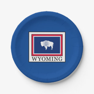 Wyoming Paper Plates
