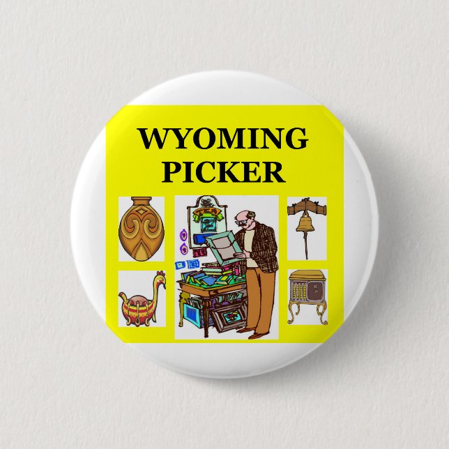 WYOMING picker Button (Front)