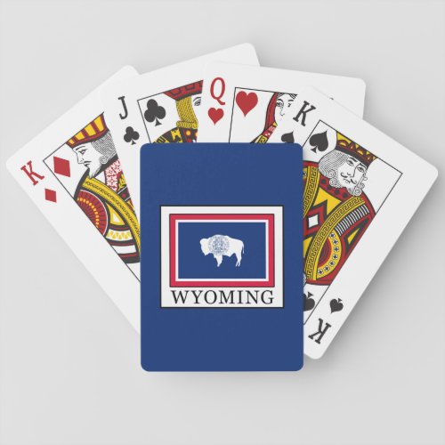Wyoming Playing Cards