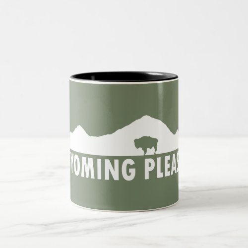 Wyoming Please Two_Tone Coffee Mug