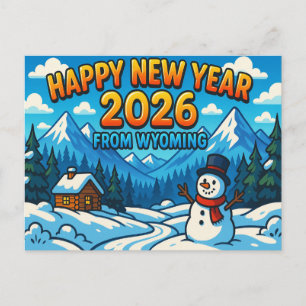 WYOMING Postcard