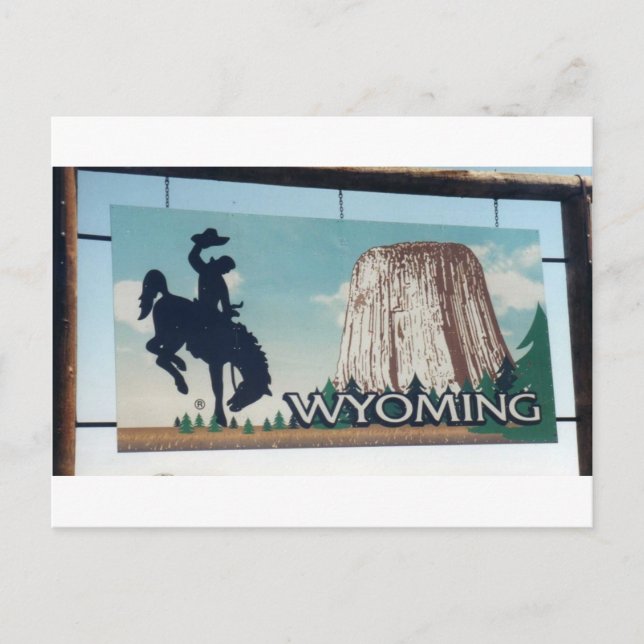 Wyoming Postcard (Front)