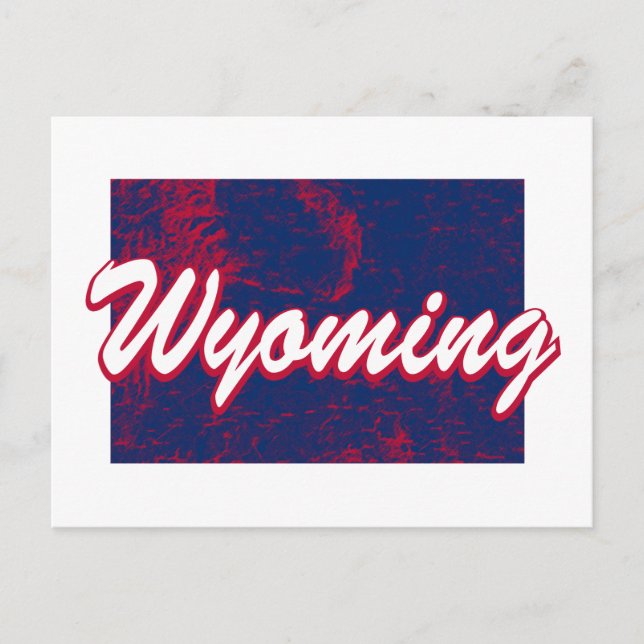 Wyoming Postcard (Front)